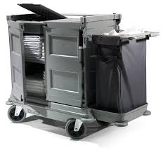 Chariot hôtelier Nkl16hf Numatic - compact avec sac 100L, système HF et rangements pratiques_0