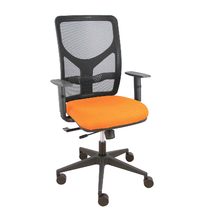 Piqueras y Crespo Silla Motilla traslack malla negra asiento bali naranja brazo regulable - orange multi-matériau 21TKM840B308B10CRN65_0