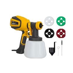 Pistolet à peinture électrique 600W Reservoir 1200ml 4 modes de Pulvérisation VITO - jaune 5604612727147_0