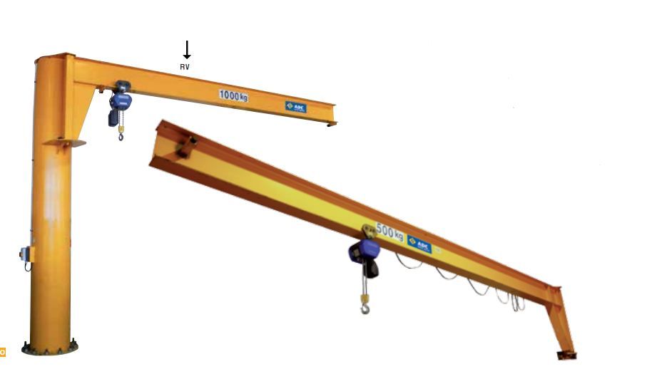 Potence inversée à profil IPE/CII-MII - Fayat Entreprise T.P. - Charge 125 à 4000 kg - Hauteur de levage optimisée_0