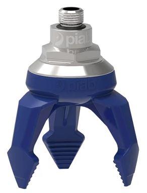 Préhenseur souple pisoftgrip® - en silicone détectable - compatible contact alimentaire - option raccord inox_0