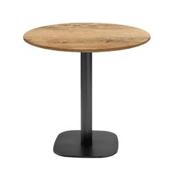 Restootab - Table Ø70cm - modèle Round chêne slovène - marron TB-ROU-R70M-CH.SLO_0