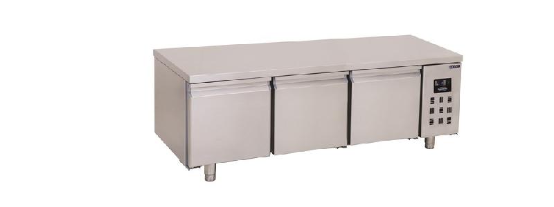 Soubassement réfrigérée 3 portes option tiroirs pro line - 7489.5080_0