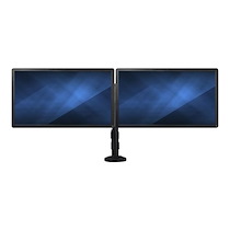 STARTECH.COM BRAS POUR ÉCRAN PC DOUBLE AFFICHAGE À FIXATION BUREAU - PINCE / OEILLET - 27 PO - MONTAGE VESA - ARMBARDUOG - PIED - POUR 2 MONITEURS