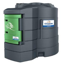 Réservoir de stockage industriel Kingspan FuelMaster® - stockage et distribution de gasoil standard version 5 - structure à double paroi - porte verte verrouillable_0