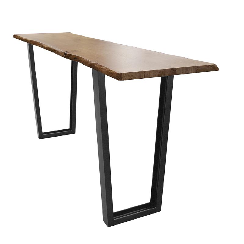 Table mange-debout simple Factory MDS - Plateau 120x80 à 140x80 cm_0