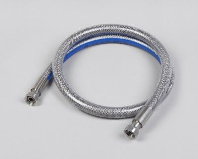 Tuyau de gaz - Home-Gaz - flexible inox ondulé avec 2 raccords à visser - longueurs disponibles jusqu'à 2m_0