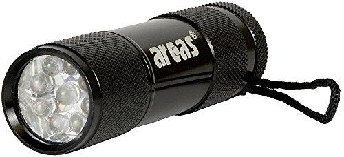 Lampe torche à LED ARCAS 9 LED - Aluminium - 50 lumens - Réf : 30700006_0