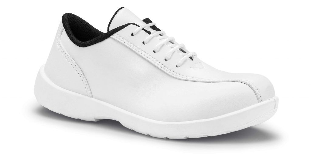 Chaussures de sécurité MARIE S3 pour femme - Blanc/Noir - Microfibre résistante et respirante_0