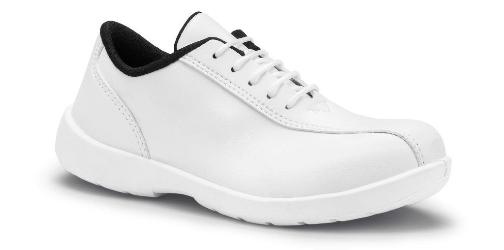 Chaussure de sécurité marie blanc/noir s3 pour femme_0