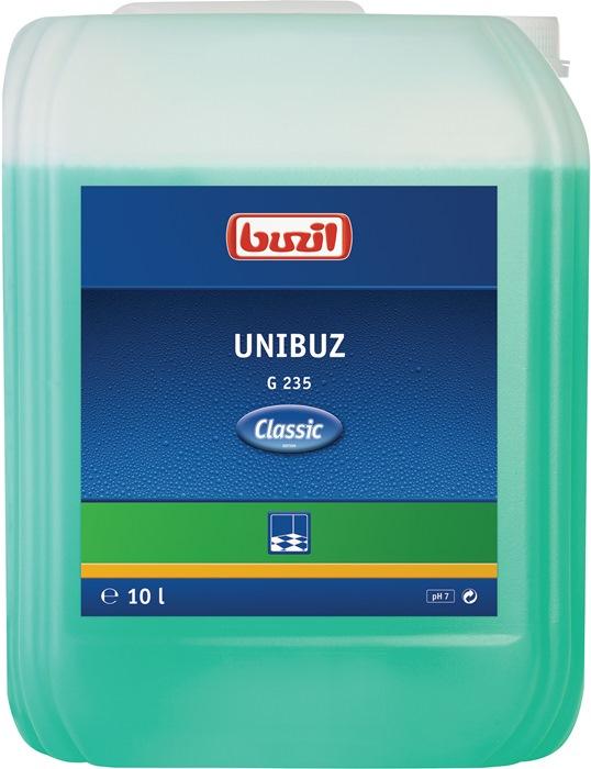 Détergent Unibuz G 235 - Bidon 10L BUZIL - Nettoyage de routine pour sols résistants à l'eau_0