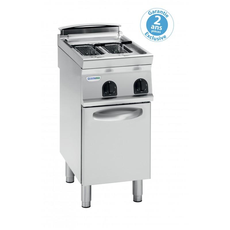 Friteuse professionnelle gaz avec tuyères traversant la cuve 2 x 8 litres gamme 700 - FR48FG7_0