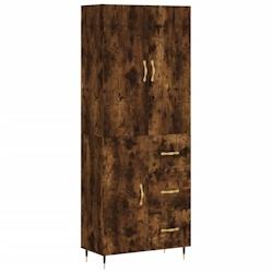 Helloshop26 - Buffet bahut commode armoire meuble de rangement organisateur cuisine salle de séjour salon haut 69,5 x 34 x 180 cm 02_0033485 - 300021_0