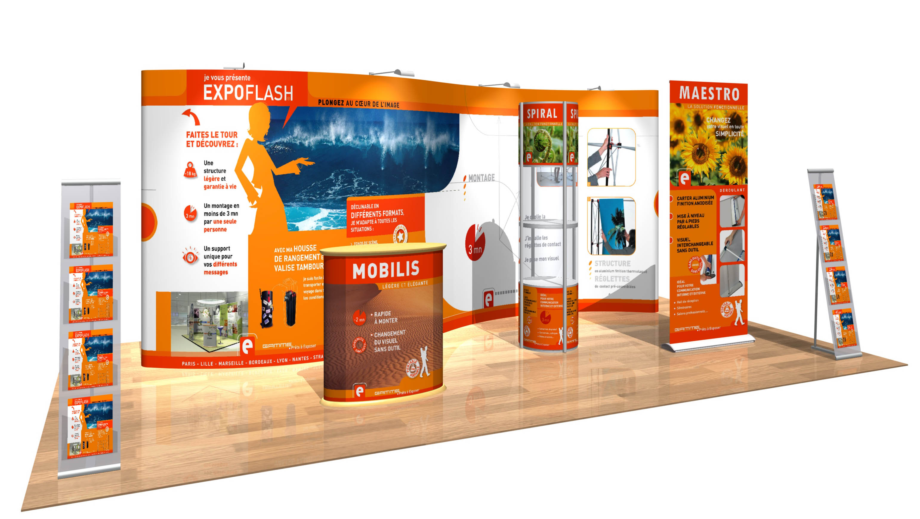 Kit expo pliable expoflash 18 m²_0