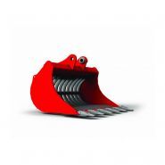 Godet squelette MBI AR50 Fast Lock pour minipelle 4-6T - Uniter 45 - 1000 mm - Réf. U4560GSQ1000EXAR50_0