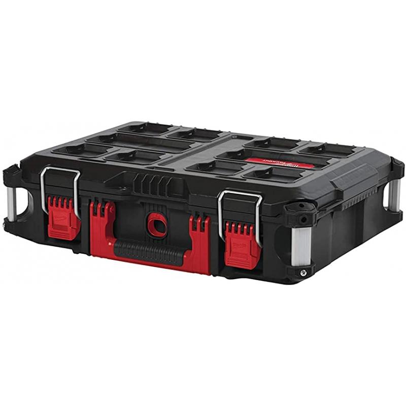 MILWAUKEE - PACKOUT BOX 4932464080 - Système modulaire résistant avec joint IP65 et plateau organisateur_0