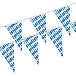Papstar 10 lots de 1 Guirlande fanion, plastique 4 m 