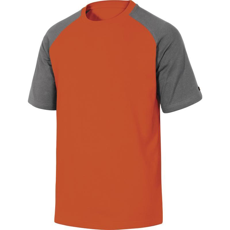 Tee-shirt 100% coton - Genoa - bicolore à manches courtes, maille jersey 180 g/m²_0