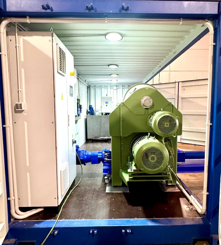 Unité mobile de déshydratation des boues (mdu) à louer - référence                        :                         c13891_0