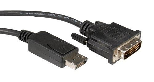 ROLINE Cb DisplayPort - DP-DVI - M/M - LSOH - 1m_0