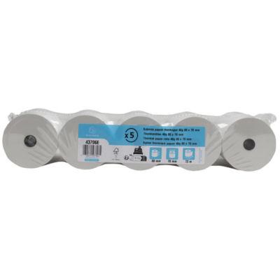 Bobines Thermiques Exacompta Pour Tickets De Caisse - Lot De 10 Rouleaux | 80mm X 72mm | Sans BPA | Fabrication Française