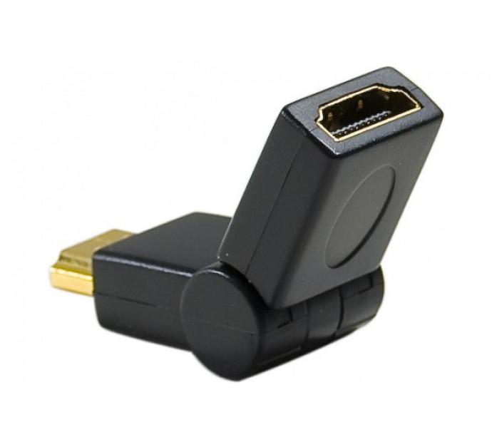 Adaptateur HDMI articulé - Mâle/Femelle - Orientable 180° - High Speed avec Ethernet_0