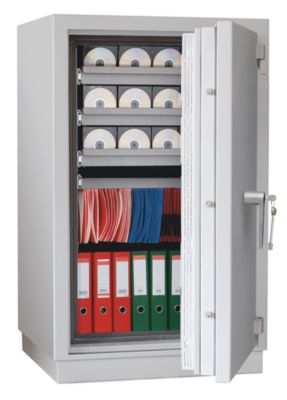ARMOIRE IGNIFUGE POUR SUPPORTS INFORMATIQUES - CLASSE VDS I + S 60 DIS - DIM. EXT. H X L X P 635 X 563 X 630 MM