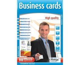 BUSINESS CARDS 9X5 CM - 200 G/M² - 30 FEUILLES A4