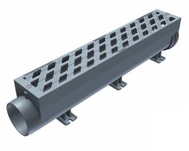 Caniveau monobloc en fonte ductile HYDROTEC HYDROblock 150 - largeur 150 mm - classe F900_0