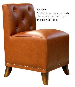 Chaise de restaurant 387 - assise standard - dimensions compactes_0