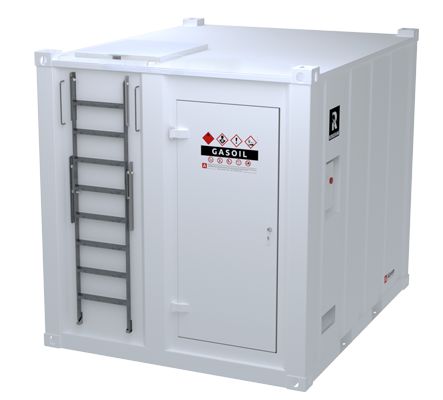 Container de stockage pour gasoil, fioul, gnr (10 000 l | 24 000 l) - robustank - alorem_0