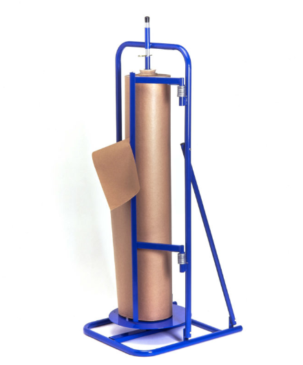 Dérouleur pour papier vertical, couleur bleu, largeur de 1000 à 1200 mm_0