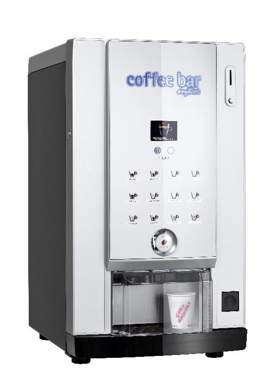 Distributeur de café Doppio - technologie avancée avec monnayeur et système écologique_0
