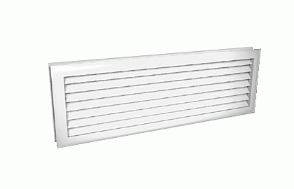 Grille de transfert TVC - aluminium extrudé anodisé ou blanc RAL 9010 - pour portes et parois_0