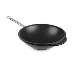 Hendi Poêle wok Titanium Professional est antiadhésive et Ø320mm - aluminium 839010_0
