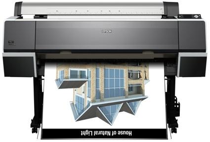 Imprimante jet d'encre grand format EPSON Stylus Pro 9700 - 5 couleurs - 44'' (111,8 cm) - Résolution 1440 x 1440 dpi_0