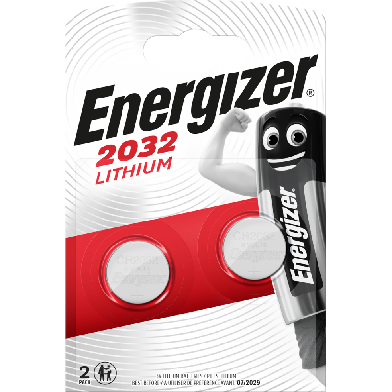 Lot de 2 piles bouton cr2032/dl2032, 3 v, ENERGIZER_0