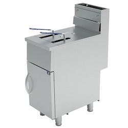 Mastro Friteuse à Gaz De 1X 21 Litres Sur Meuble Avec Porte   Virtus - 0651637948731_0
