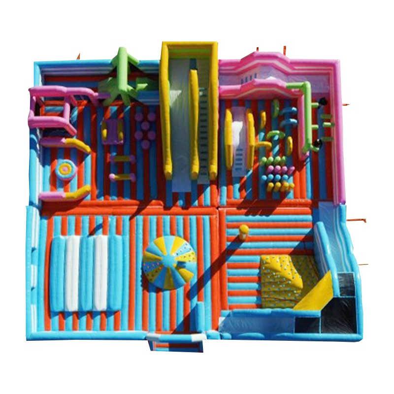 Mini parc gonflable 005 - Réf.AP29-CH - 441 m² de jeux - Norme CE EN 14960_0