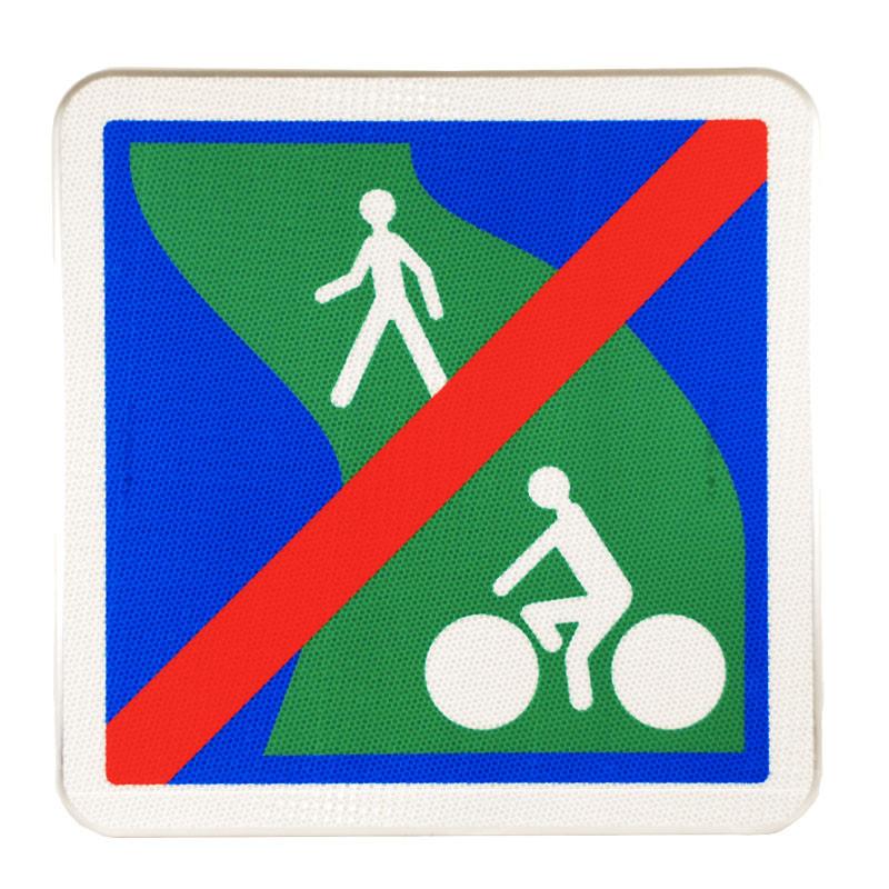 Panneau d'indication C116 - Fin de voie verte - Innov - WP Signalisation_0
