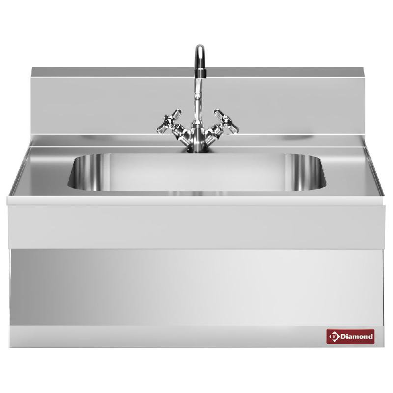 Plonge avec robinet mélangeur - 700x650x280/380 mm - N65/LV7T-N_0