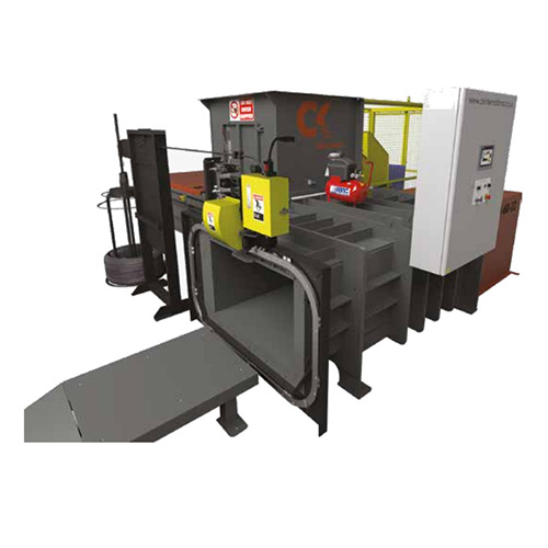 Presse à balles horizontale CLEAN KOMPACT CKTR63 - Pour gros volumes de déchets (400 à 700 kg)_0
