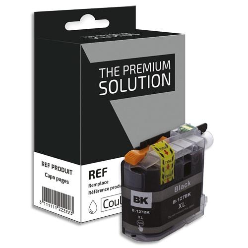 Psn cartouche compatible jet d'encre noir brother lc127b, c8b127xlb_0