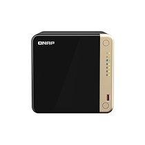 QNAP TS-464 NAS Tower Intel® Celeron® N5095 8 Go DDR4 24 To HDD QNAP Turbo System Noir, Or_0