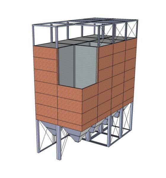 Silo carré - capacité de stockage 25 % supérieure à celle des silos ronds - Otevanger_0