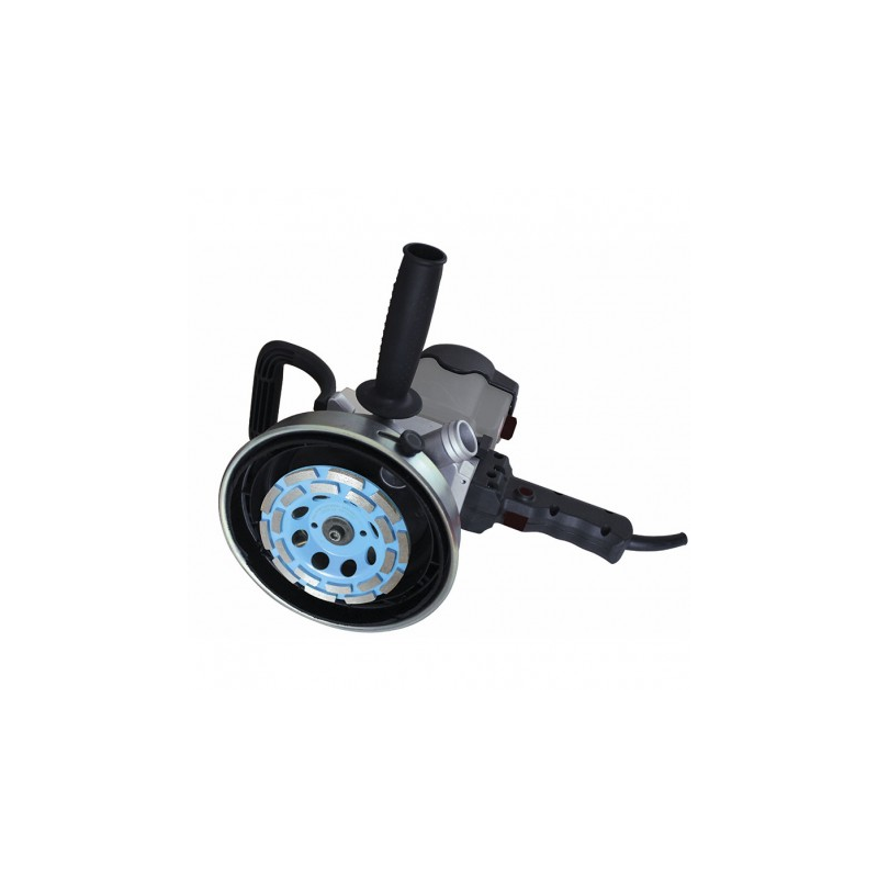 Surfaceuse à béton Leman POB126 - Ø 125 MM, 1600 W, Coffret inclus_0