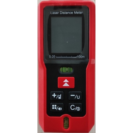 Télémètre laser intérieur et extérieur robuste - Résistant aux chutes jusqu'à 2 mètres - SFS Topo - T100 - Mesure jusqu'à 100m_0