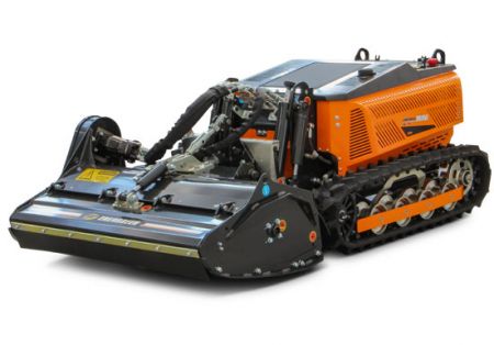 Tondeuse à chenilles télécommandée - Energreen RoboMINI - Moteur essence - 23 CV - Châssis à fond plat_0