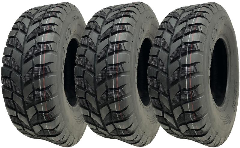 25x8.00-12 (205/80-12) Pneus ATV 6ply WP07 OBOR Beast 47N Road Legal (Lot de 3)_0