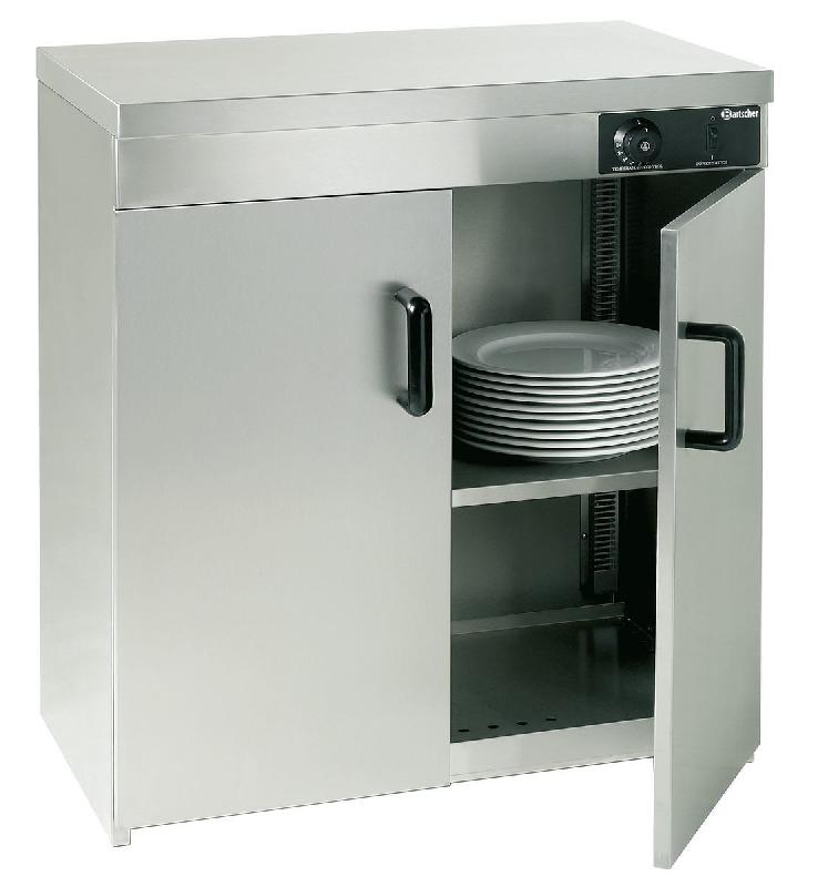 Armoire chauffante Bartscher - 2 portes - 110-120 assiettes - Thermostat réglable 0-85°C_0